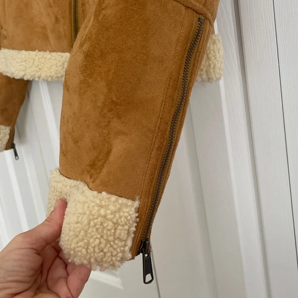 New Marine Layer Sherpa Moto Jacket size Large - Picture 7 of 16